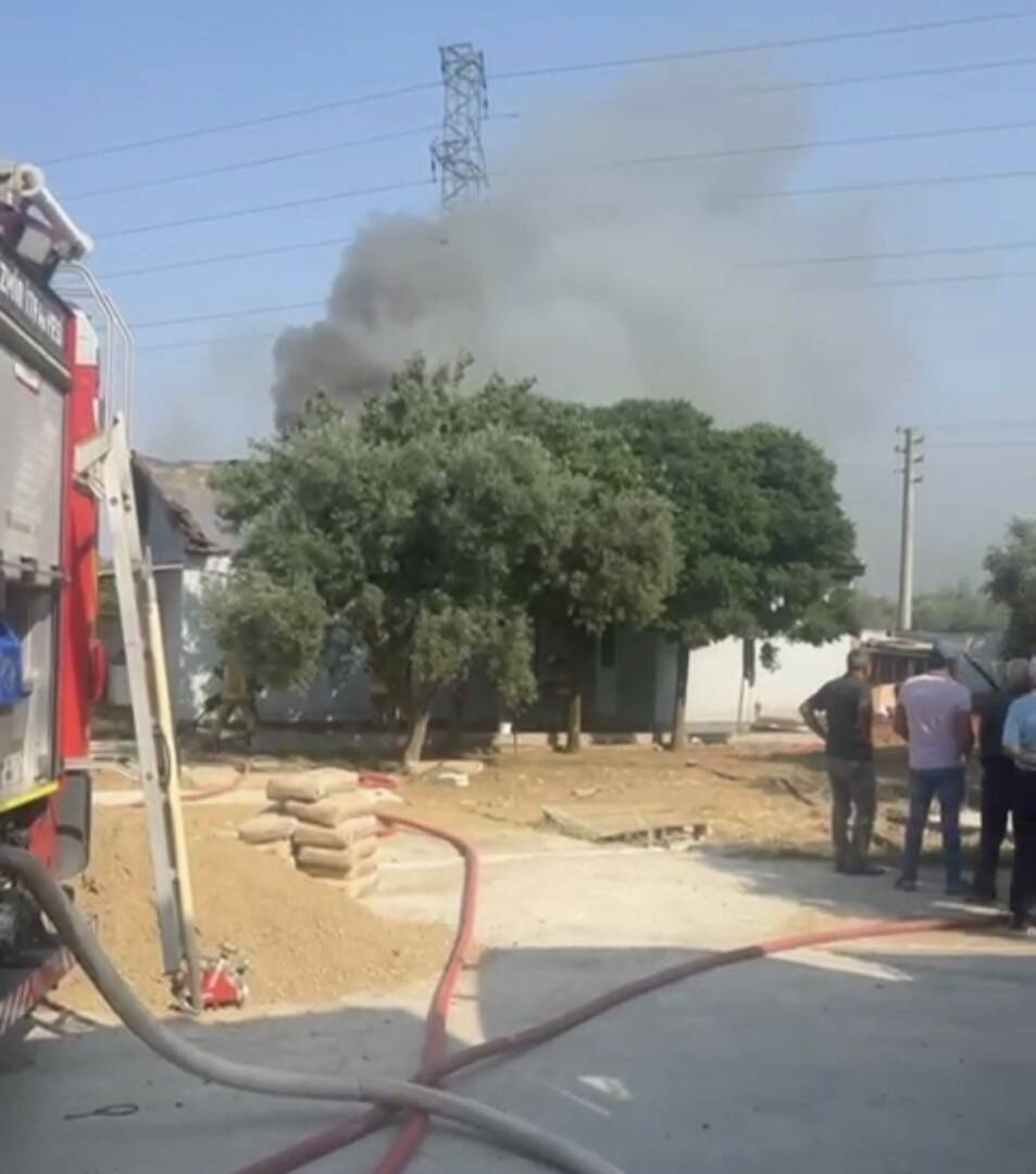 Müştemilatta çıkan yangında yaralanan bebek hastanede yaşamını yitirdi 2