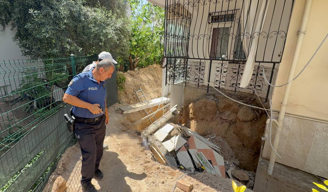 Çöken balkonun altında kalan işçi öldü 6