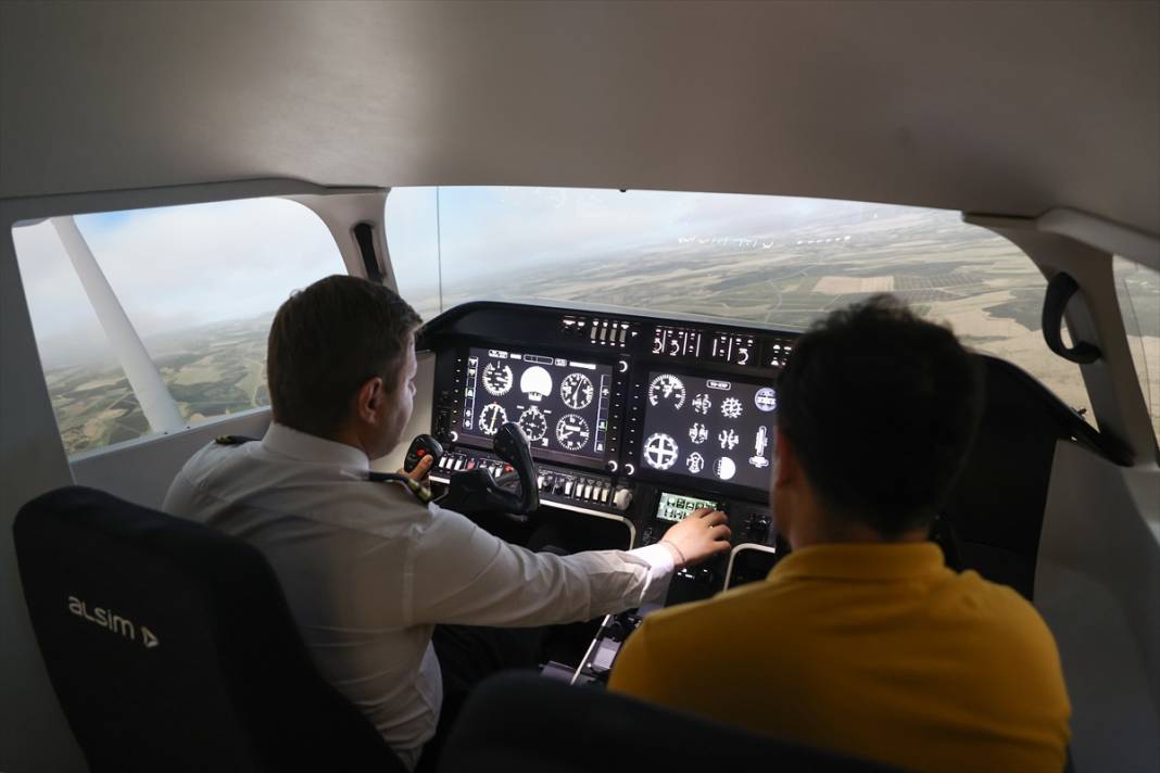 Konya'da pilot adaylarının eşsiz deneyimi 1