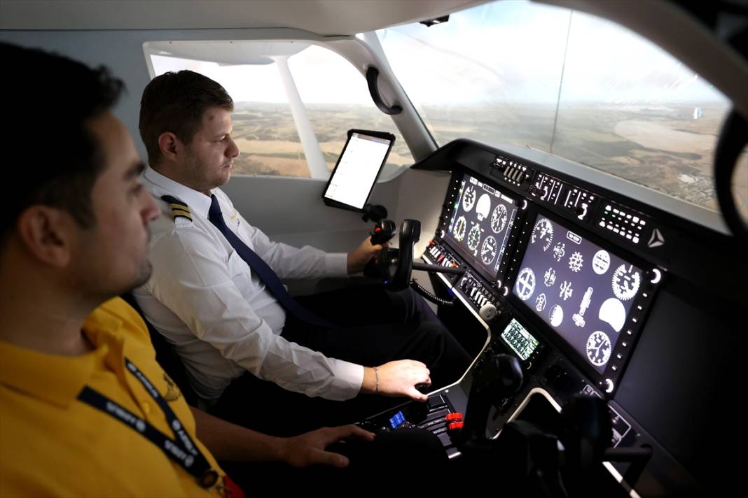 Konya'da pilot adaylarının eşsiz deneyimi 6