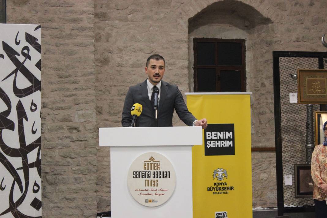 Konya’da mirası sanata yazdılar! Açılışı yapıldı 3