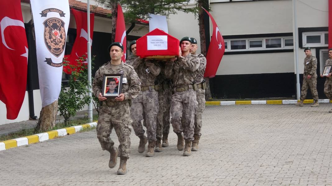 Konyalı polis özel harekat kursiyerine acı veda 3