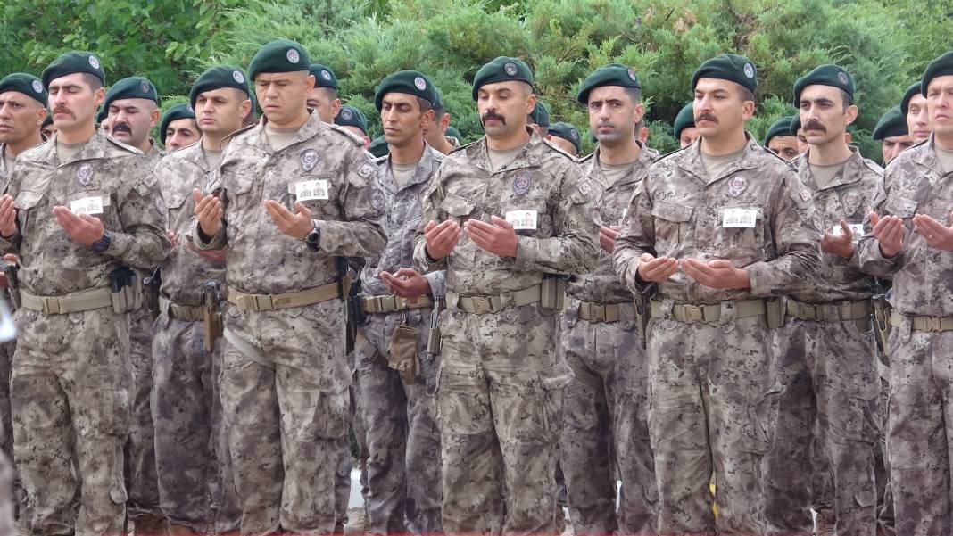 Konyalı polis özel harekat kursiyerine acı veda 9