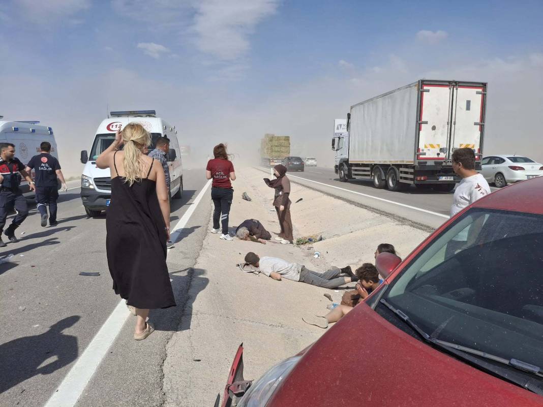 Aksaray-Konya yolunda can pazarı! 2