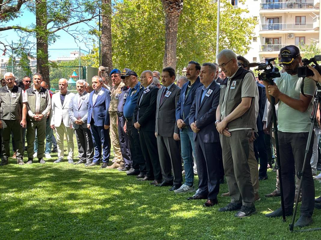 Yangında şehit olan orman personeli İbrahim Demir'in cenazesi törenle Konya'ya uğurlandı 5