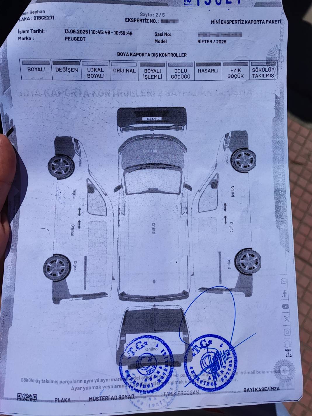 Sıfır diye aldı, ekspere götürdü, şok oldu 5