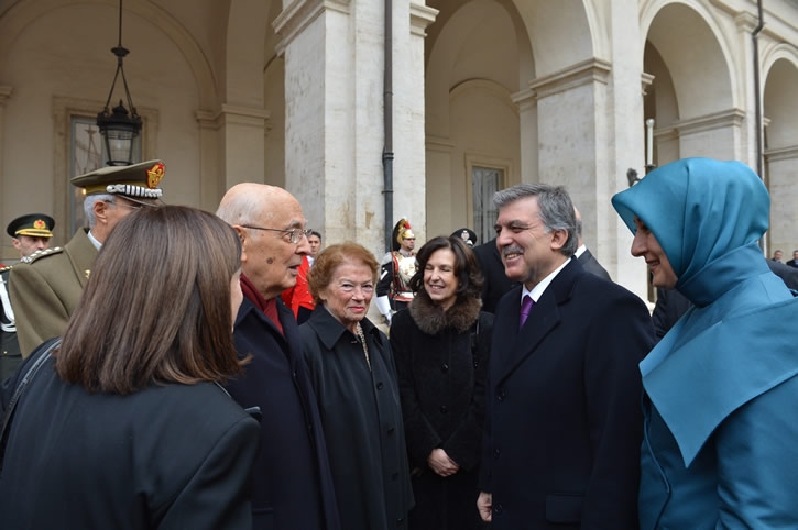 Cumhurbaşkanı Abdullah Gül İtalya’da 11