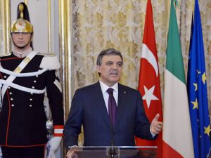 Cumhurbaşkanı Abdullah Gül İtalya’da