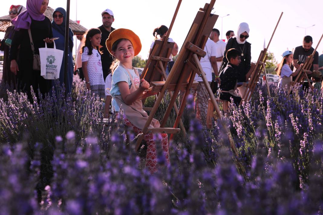 Karatay’ın mor güzelliği rekor kırdı 8
