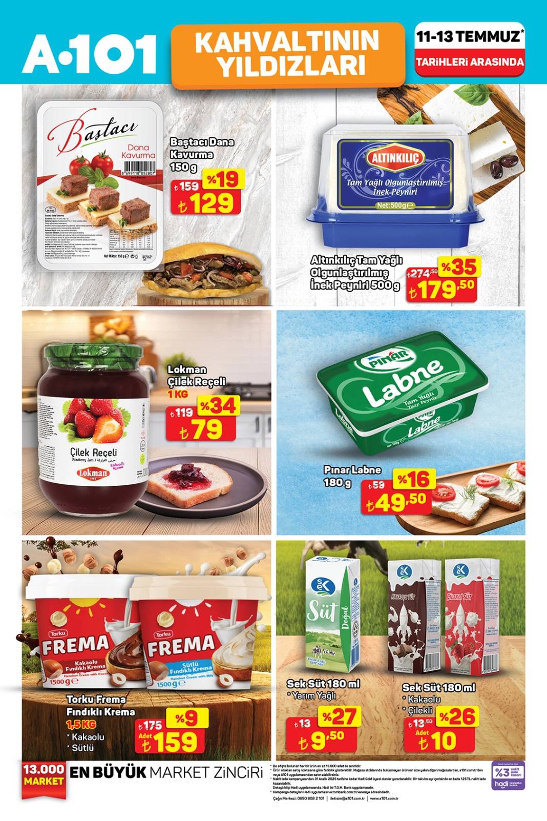 A101 Haftanın yıldızları kataloğu (11-13 Temmuz 2025) 3