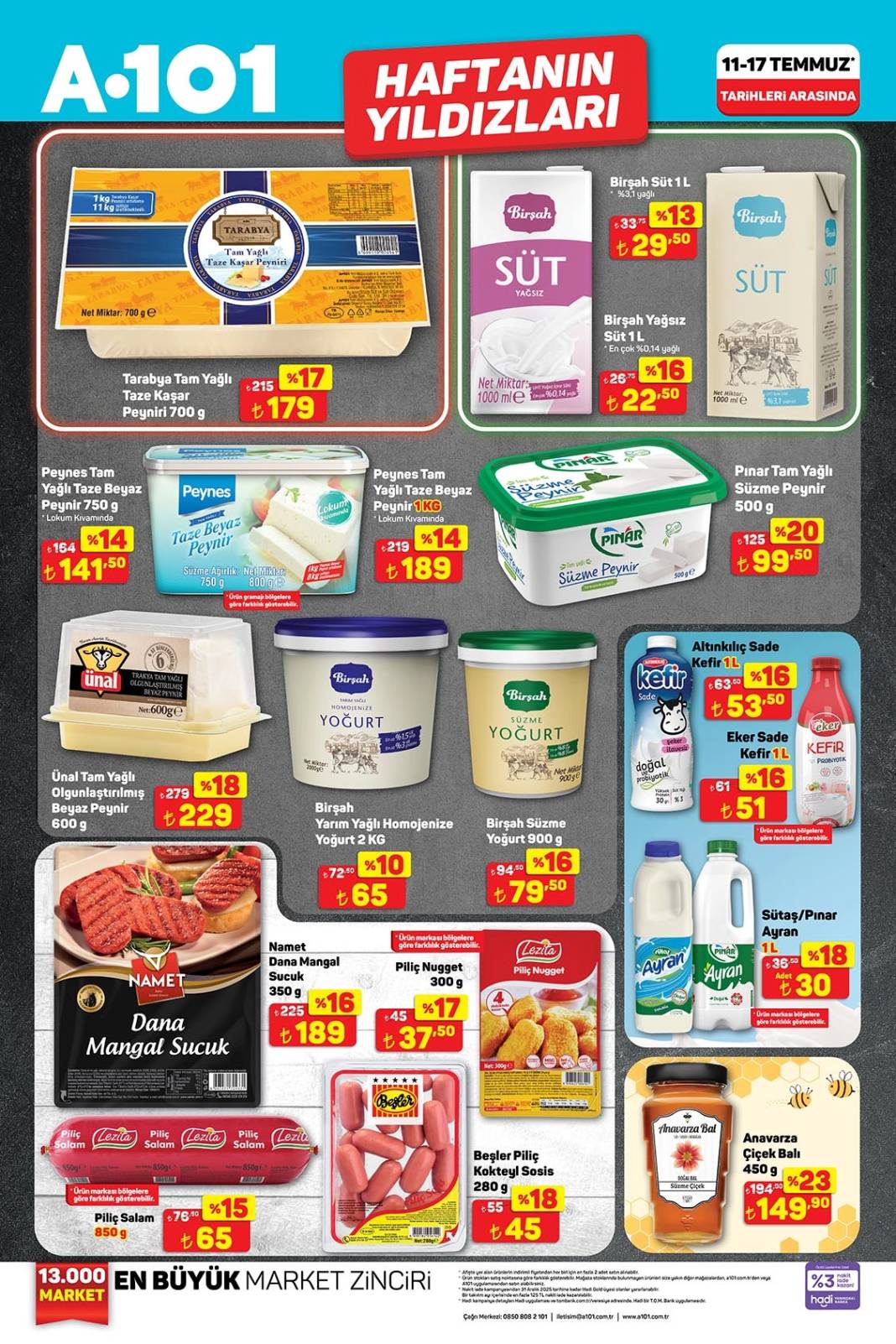 A101 Haftanın yıldızları kataloğu (11-13 Temmuz 2025) 4