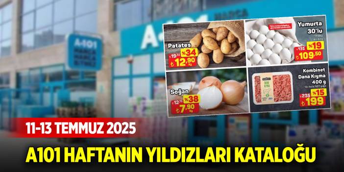 A101 Haftanın yıldızları kataloğu (11-13 Temmuz 2025)