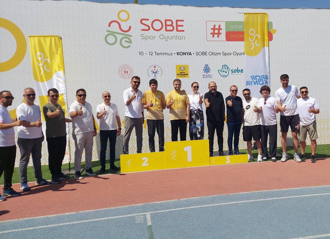 Otizmin sesi Konya’daki spor oyunları ile duyuruldu 10