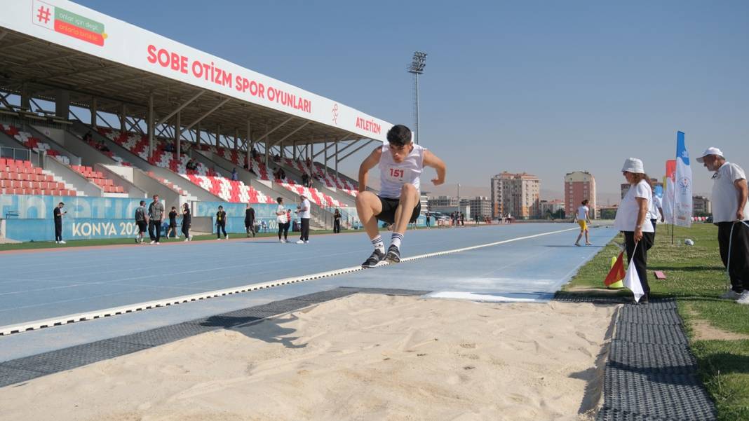 Otizmin sesi Konya’daki spor oyunları ile duyuruldu 2
