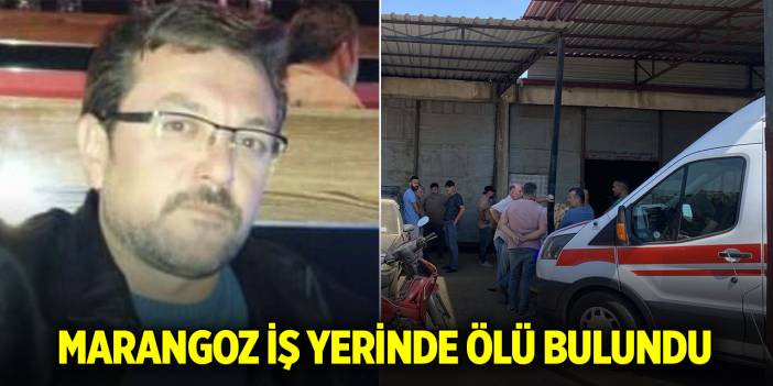 Marangoz iş yerinde ölü bulundu