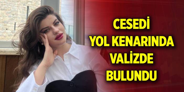 Üniversite öğrencisinin cesedi yol kenarında valizde bulundu