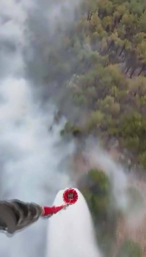 Konya'daki orman yangını 2'nci gününde 1