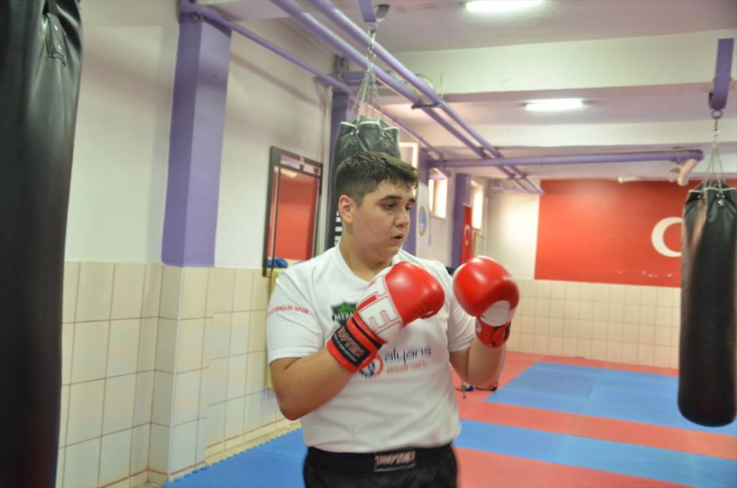 Konya'da kilo vermek için başladı şampiyon oldu 5