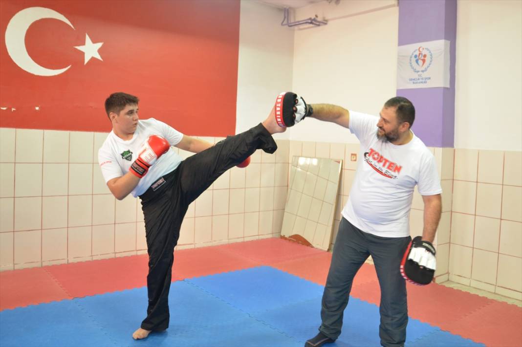 Konya'da kilo vermek için başladı şampiyon oldu 6