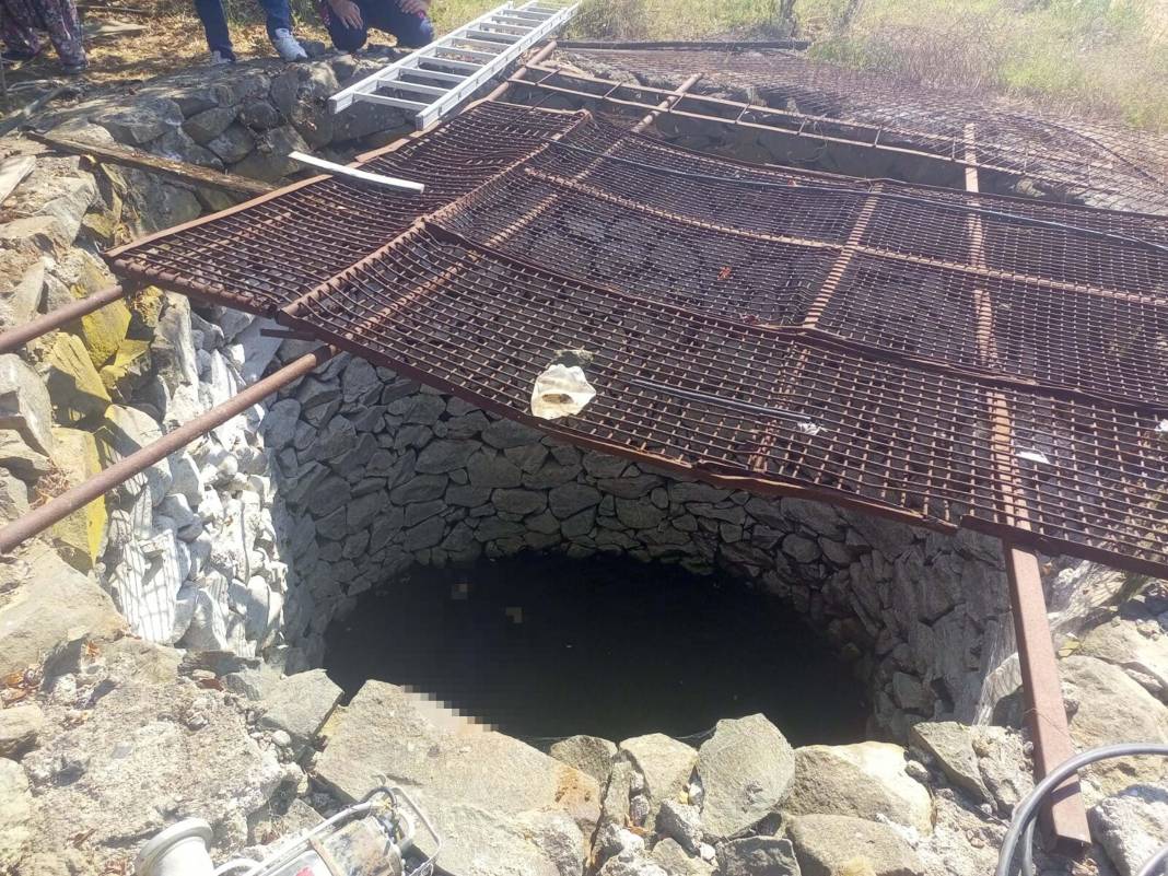 Bahçesine giden kadının su kuyusunda cesedi bulundu 2