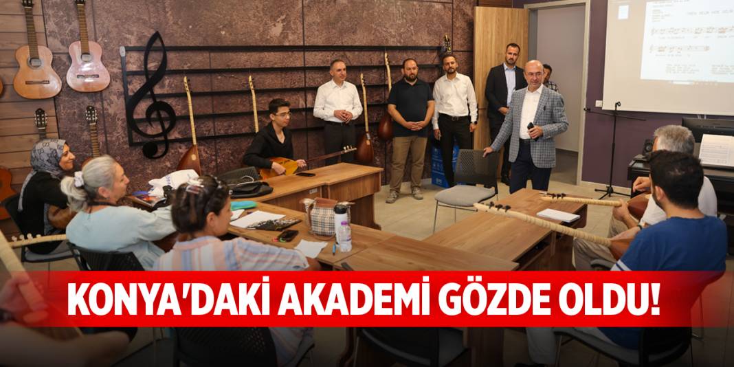 Konya'daki akademi gözde oldu! 1
