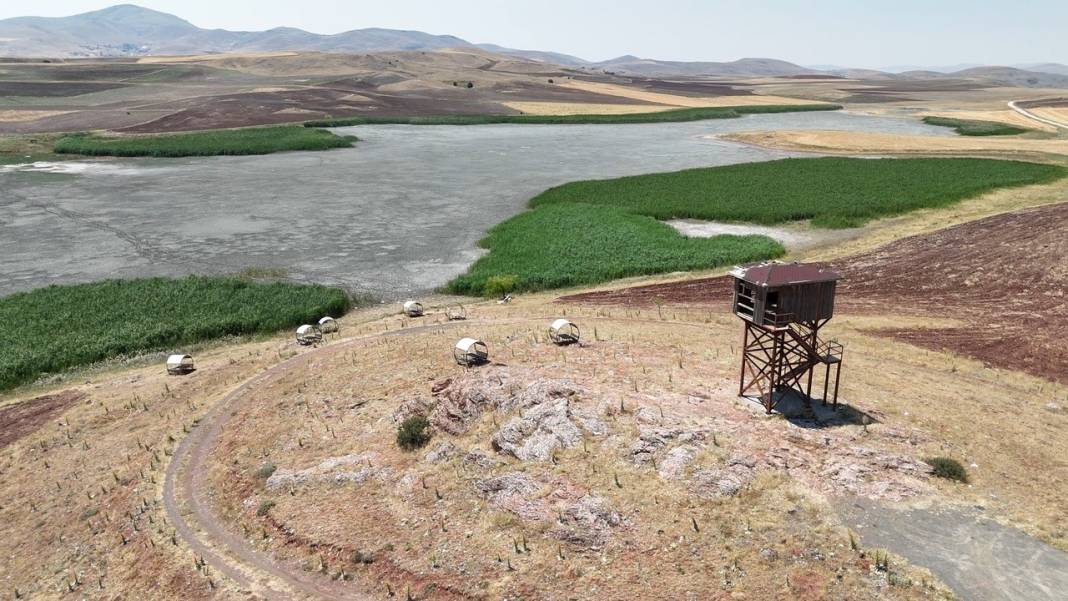 Konya'da kuraklıktan göller bir bir kuruyor 5