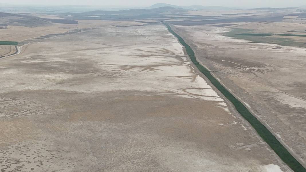 Konya'da kuraklıktan göller bir bir kuruyor 6