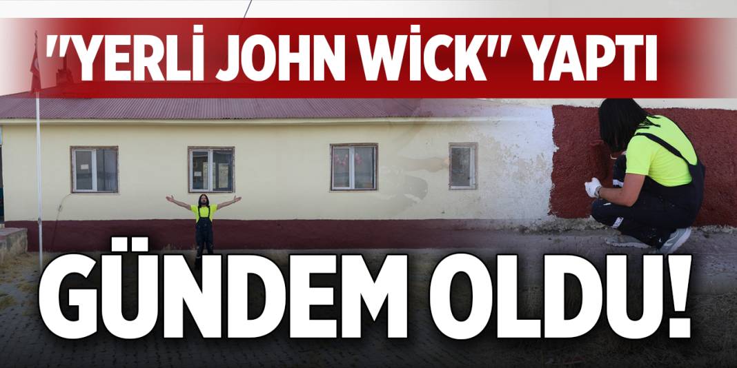 "Yerli John Wick" yaptı, gündem oldu! 1