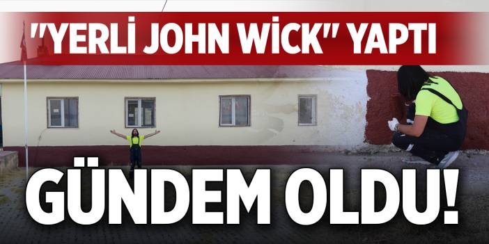 "Yerli John Wick" yaptı, gündem oldu!