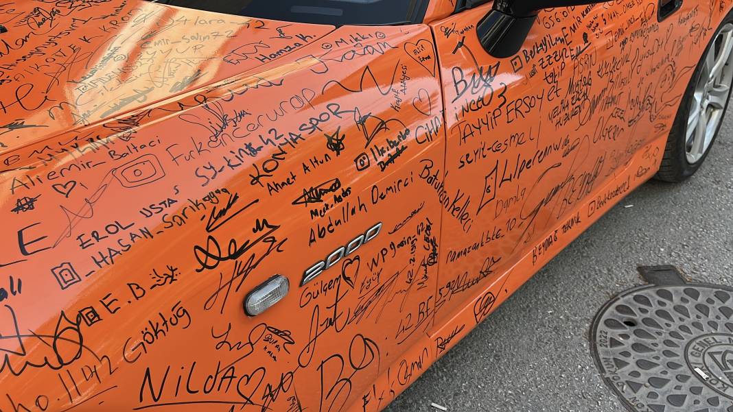 Herkes Konya'daki bu otomobilin peşinde! 6