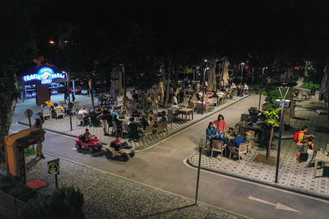 Konya'daki aileler buraya çocuklarıyla birlikte akın ediyor! 10