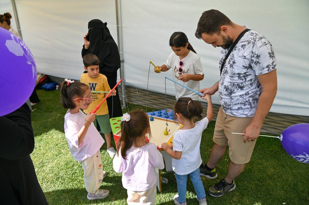 Konya'da görsel şölen sona erdi 13