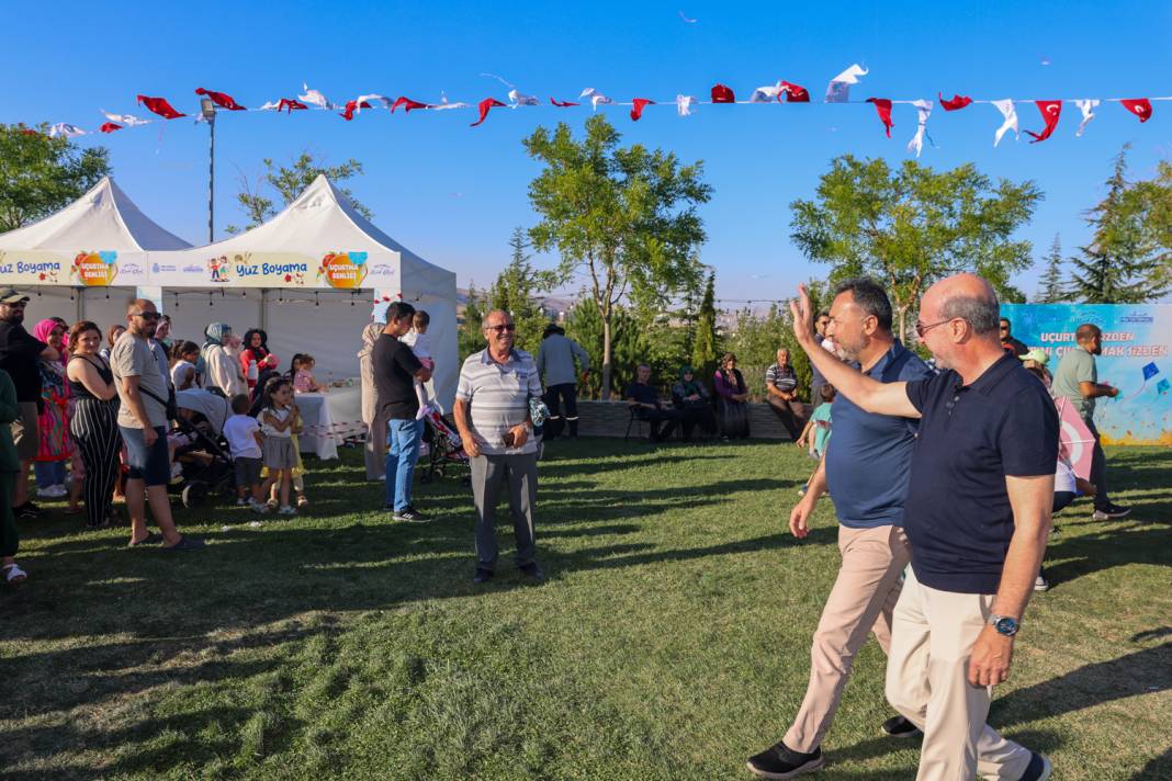 Konya'da görsel şölen sona erdi 2