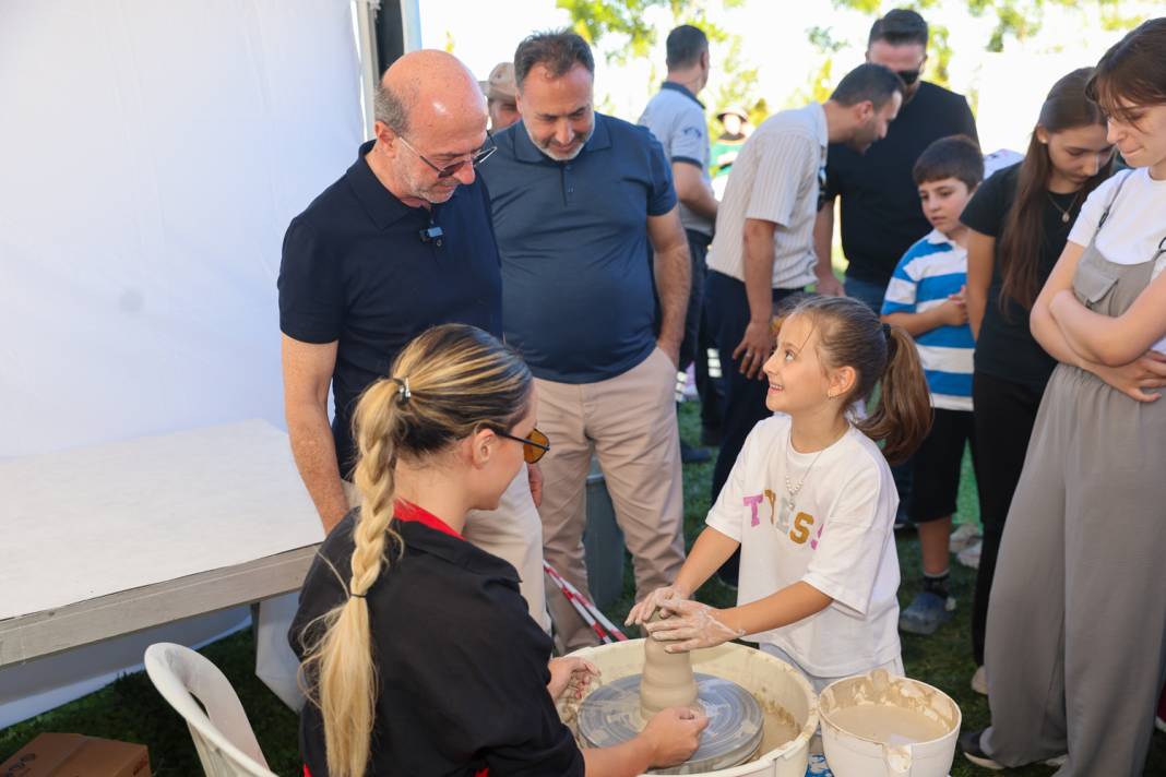 Konya'da görsel şölen sona erdi 4