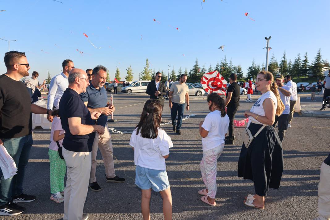 Konya'da görsel şölen sona erdi 9