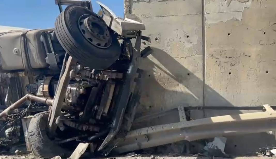 Bursa'daki sürücü feci şekilde can verdi 6