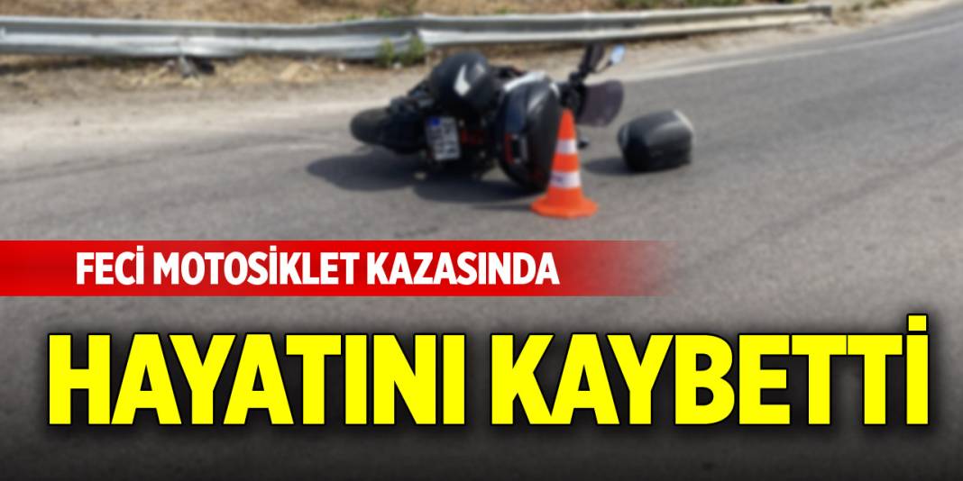 Bursa'da feci motosiklet kazasında hayatını kaybetti 1