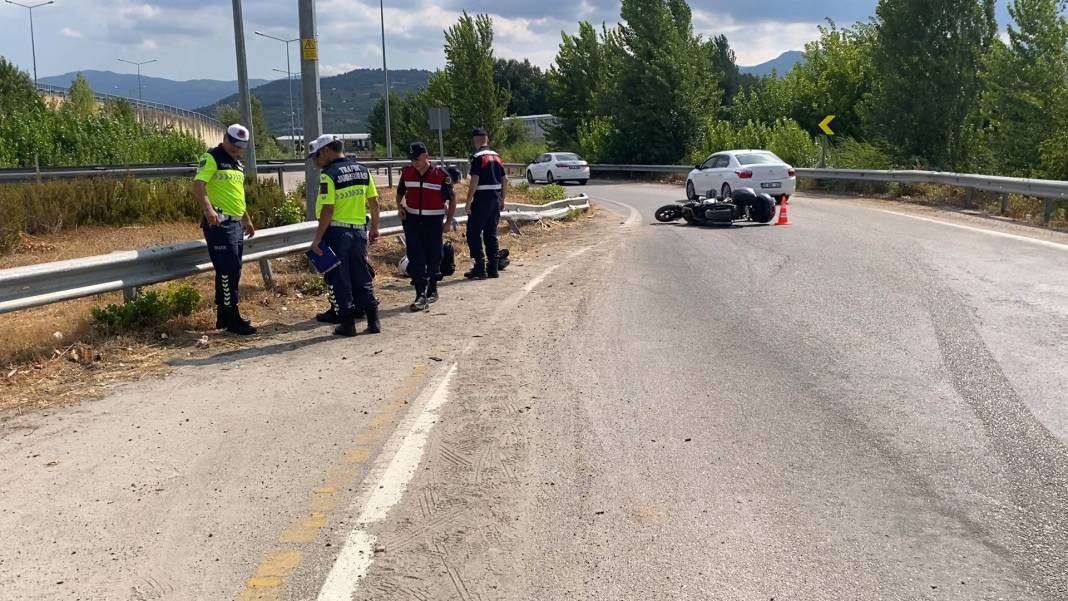 Bursa'da feci motosiklet kazasında hayatını kaybetti 3