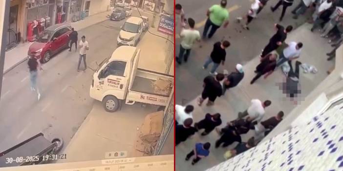 Pusu kurup alışverişten dönen adamı başından vurarak öldürdü, 1 çocuk yaralandı