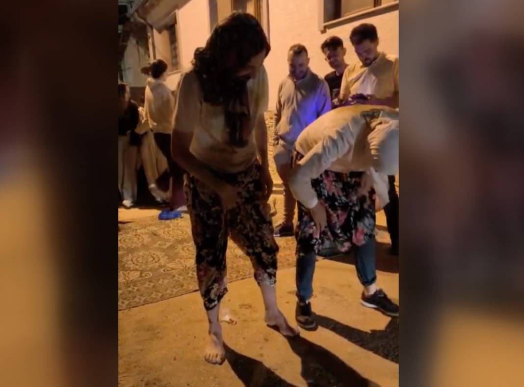 Düğün sonrası damada işkence gibi eğlence 3