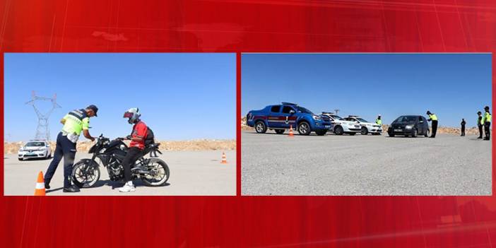 Konya'da jandarmanın dron ile yaptığı denetimlerde 15 sürücüye ceza kesildi