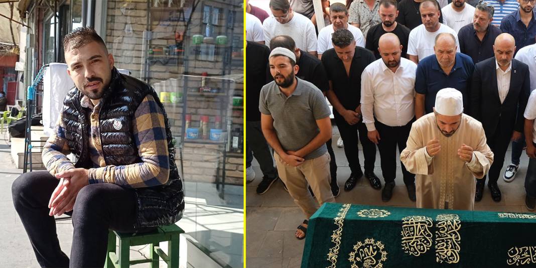 Bıçaklı saldırıda hayatını kaybeden genç adam son yolculuğuna uğurlandı 6