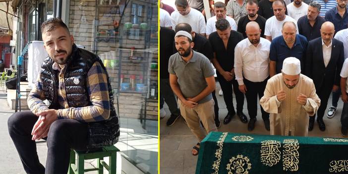 Bıçaklı saldırıda hayatını kaybeden genç adam son yolculuğuna uğurlandı
