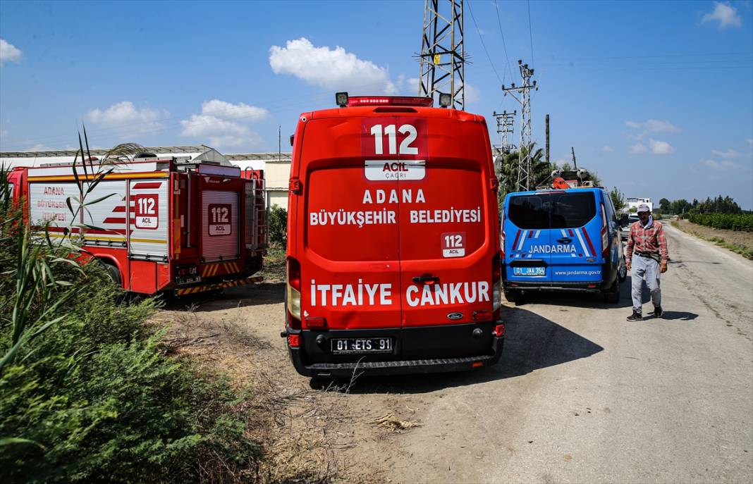 Sulama kanalına devrilen traktörün sürücüsü öldü 1