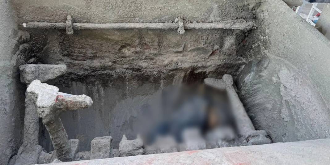 Fabrika işçisi beton mikserine düşerek can verdi 4