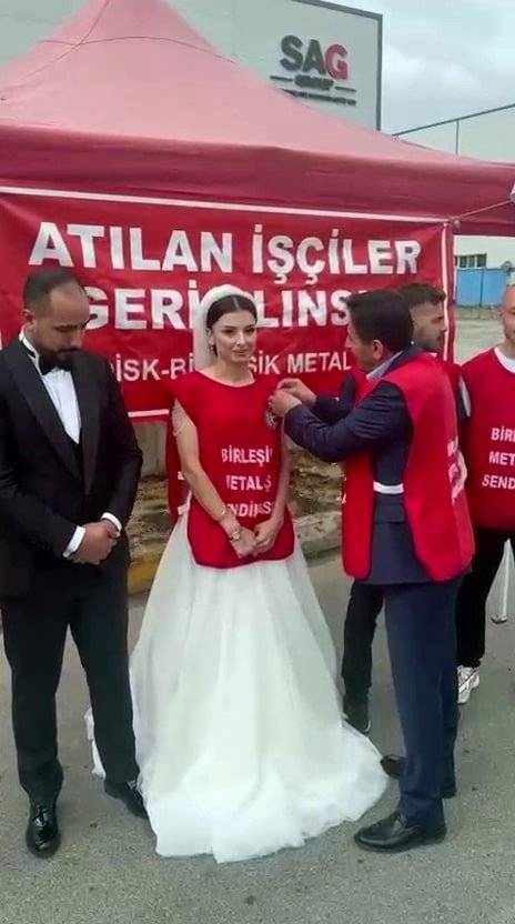 Düğününe saatler kala işten çıkarıldığını öğrendi! Bakın ne yaptı 2