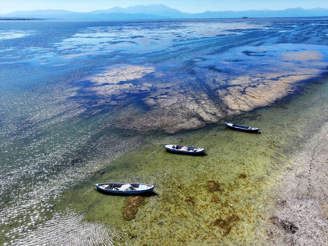 Konya'da kuraklığın etkisiyle su kaynakları dip seviyeleri gördü 1