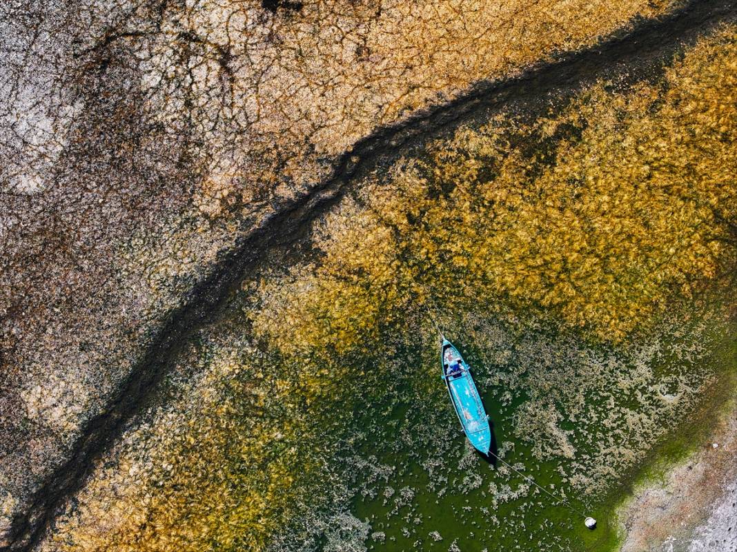 Konya'da kuraklığın etkisiyle su kaynakları dip seviyeleri gördü 11