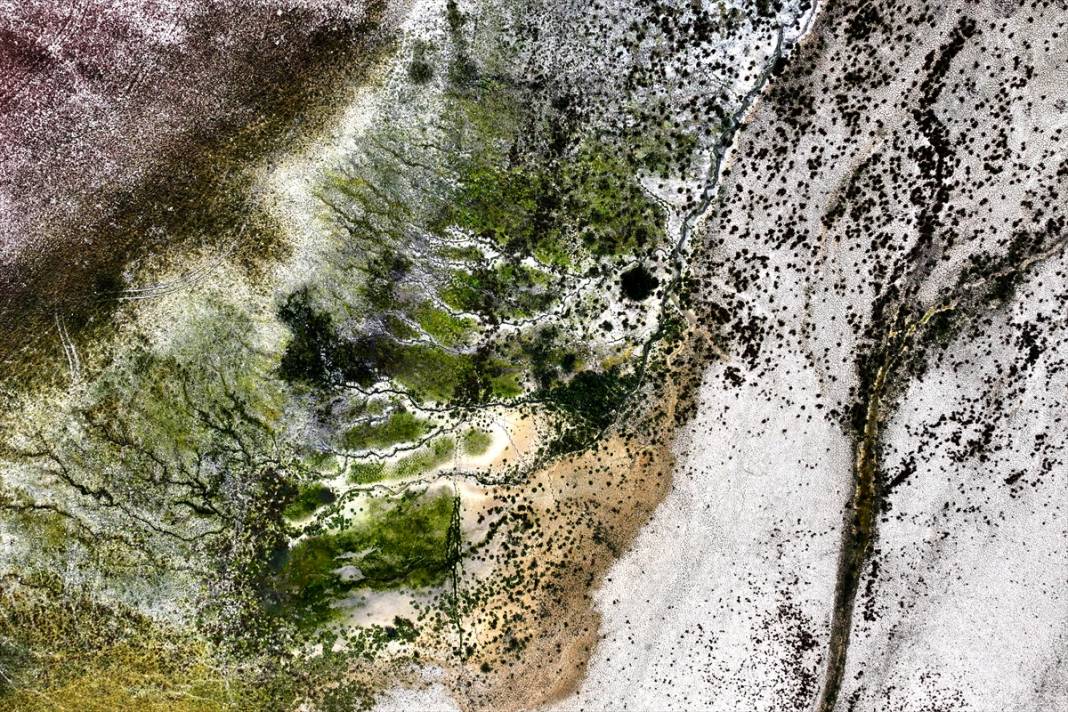 Konya'da kuraklığın etkisiyle su kaynakları dip seviyeleri gördü 20