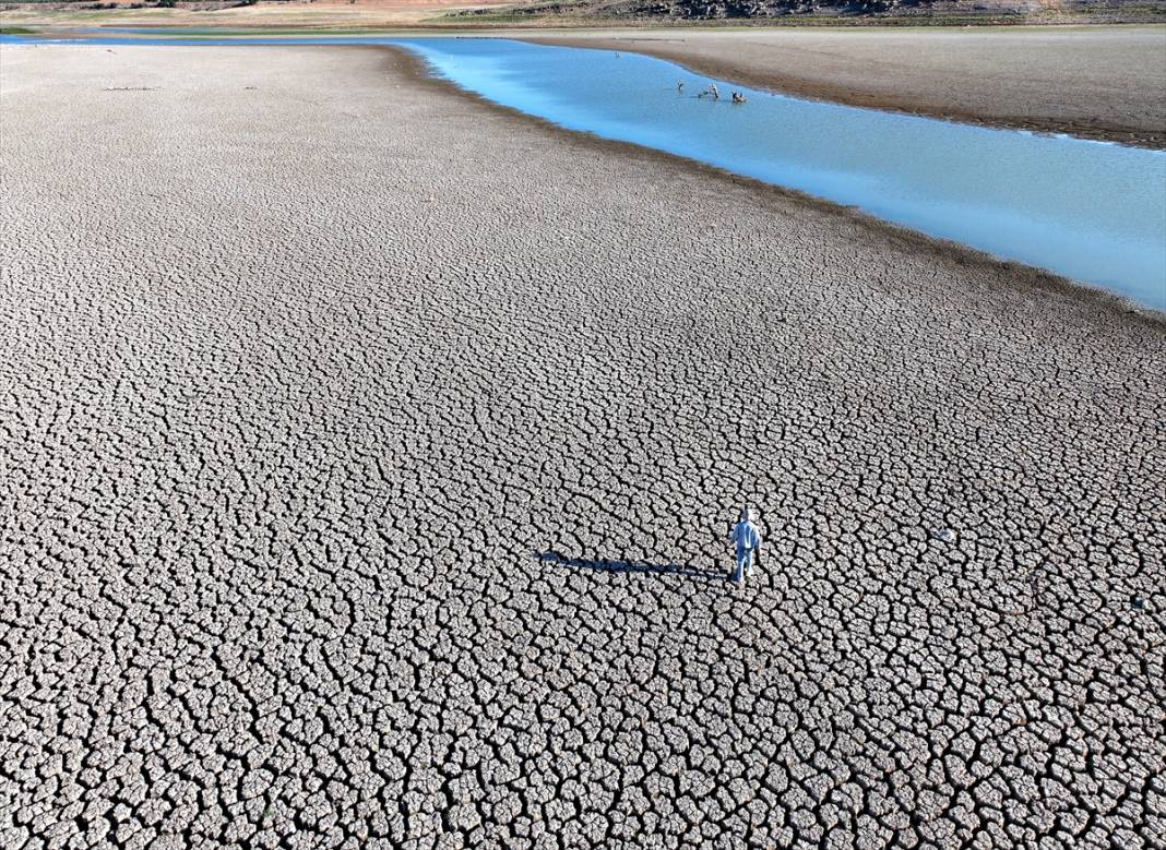 Konya'da kuraklığın etkisiyle su kaynakları dip seviyeleri gördü 22